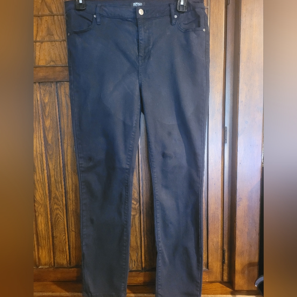 Buffalo By David Bitton Womens Mid-Rise Stretch Skinny Size 14